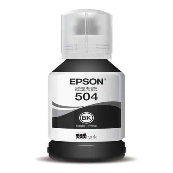 Refil Tinta Epson T504120-AL  - Preto