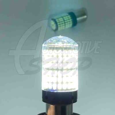Lâmpada 1157 Dois Polos 144 leds smd Super Branco 360o Un