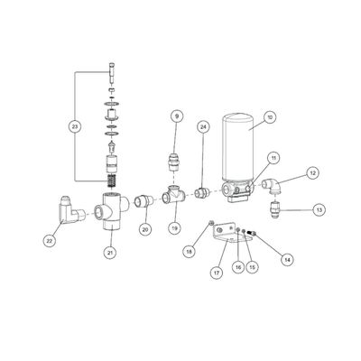 Reparo Válvula Termostática Schulz Srp3015 2030 2040 2050 3030 3075 1020 1025 1040 1050 1075 Ta20 Ta25 Ta40 Ta50 Ta75 4030 4040 1"