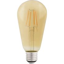 Lâmpada LED de Filamento Tramontina ST64 4 W 2200 K Âmbar