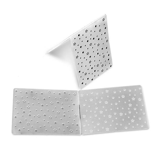 Molde para Embossing Estrelas Diversas - Mimo - 10,6 X 15 cm