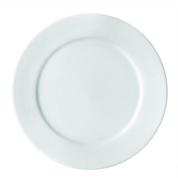 Jogo com 6 Pratos Para Almoço Porcelana 24,5 cm Bar Hotel Germer