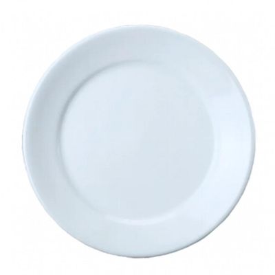 Conjunto de 6 Pratos Raso Porcelana 24,5 cm Bar Hotel Germer