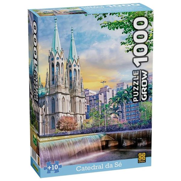 Puzzle 1000 Peças Catedral Da Sé - Grow