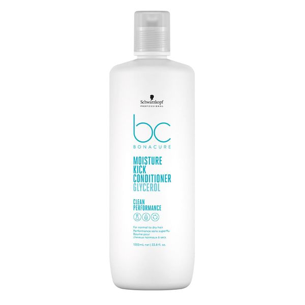 Schwarzkopf BC Clean Moisture Kick Glycerol Condicionador 1000ml Schwarzkopf BC Clean Moisture Kick Glycerol Condicionador 1000ml