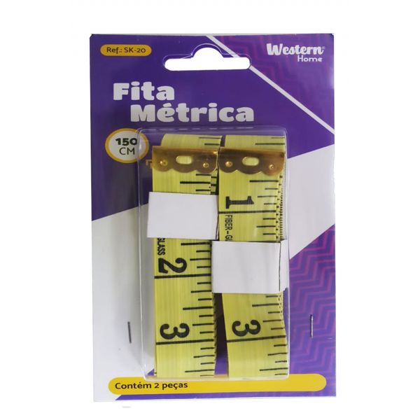 Fita Metrica 2 Peças Western Home