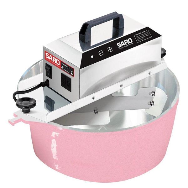 Panela de Brigadeiro Elétrica Saro 10L Rosa Bivolt PA10RRO