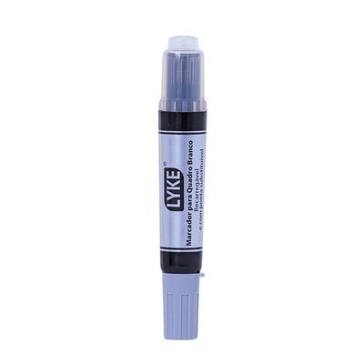 Kit 3 Pincel Marcador Quadro Branco Recarregável Lyke