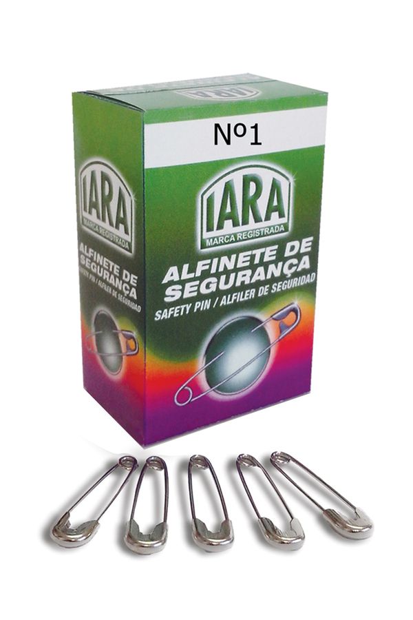 Alfinete de Segurança Nº01 com 100 Unidades