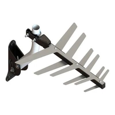 Antena Externa Tv Uhf Hdtv Aquario Dtv-1500 Cabo E Suporte