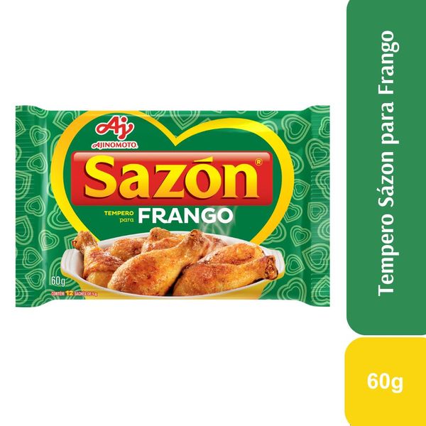 Tempero em pó sazón® sabor frango 60g