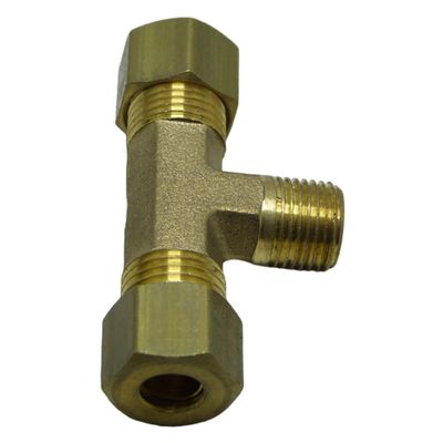 Tee 1/8 X 1/4 C/ Porca E Anilha Cc0110-04