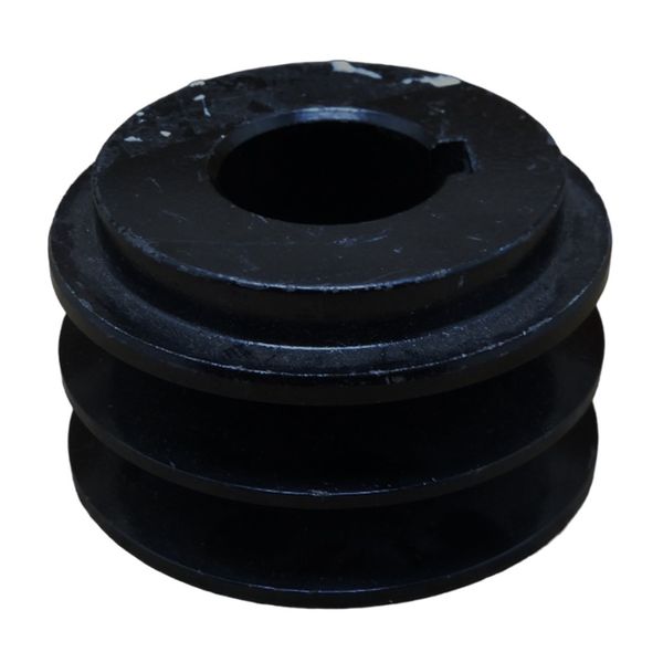 Polia De Alumínio 72Mm 2A Com Furo 28Mm Somar Lus