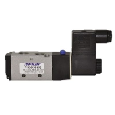 Válvula 5 Vias Fluir 1/4 com Válvula Solenóide Fluir 220v Elétrica