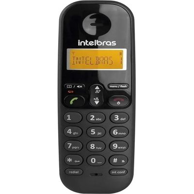 Telefone Ramal Digital Intelbras Ts 3111 Sem Fio Preto