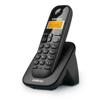 Telefone Ramal Digital Intelbras Ts 3111 Sem Fio Preto