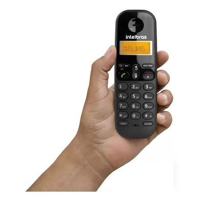 Telefone Ramal Digital Intelbras Ts 3111 Sem Fio Preto