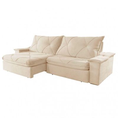 Sofá Apollo Linho 02 Módulos 120 Cm B25cm Meu Sofá Online A294 Linho Creme