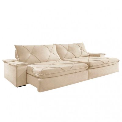 Sofá Apollo Linho 02 Módulos 120 Cm B25cm Meu Sofá Online A294 Linho Creme