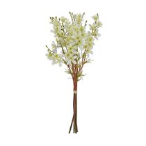 Bouquet Flor Campo Flor Arte 35x6cm Creme