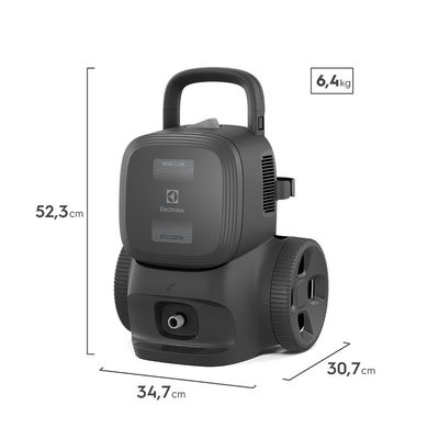 Lavadora de Alta Pressão Electrolux 2200psi 1800W UltraWash - UWS2200 Cinza / 110V