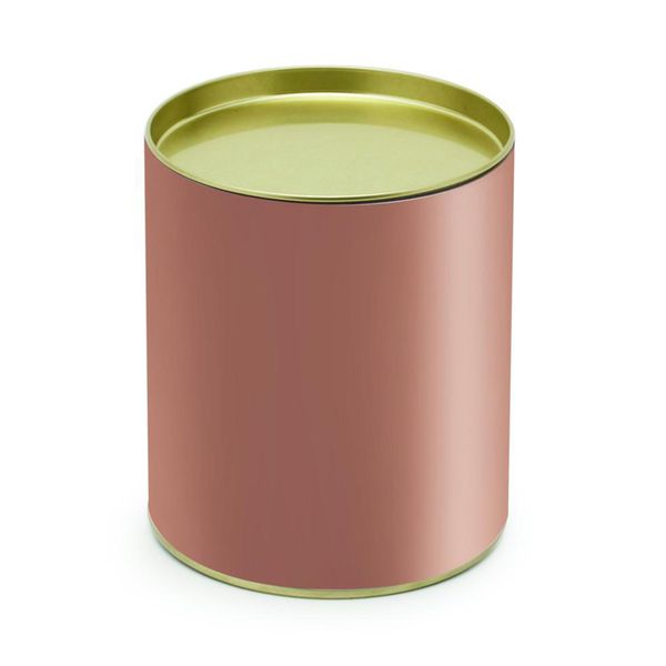 Lata para Doces Cromus Rosé Gold 12x10cm