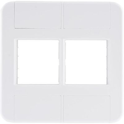 Placa 4 Postos 4x4 Tramontina Tablet Branca