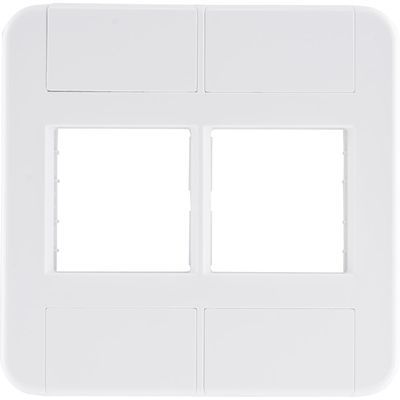Placa 4 Postos 4x4 Tramontina Tablet Branca