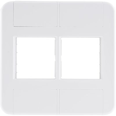 Placa 4 Postos 4x4 Tramontina Tablet Branca