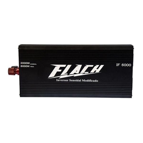 Inversor de Tensão Semi-Senoidal 24V/127V Pico de 6000W e Nominal 3000W Flach IF6000-4