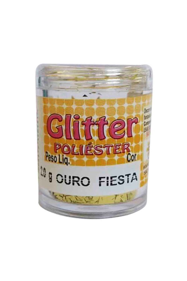 Glitter Fiesta 2g Ouro