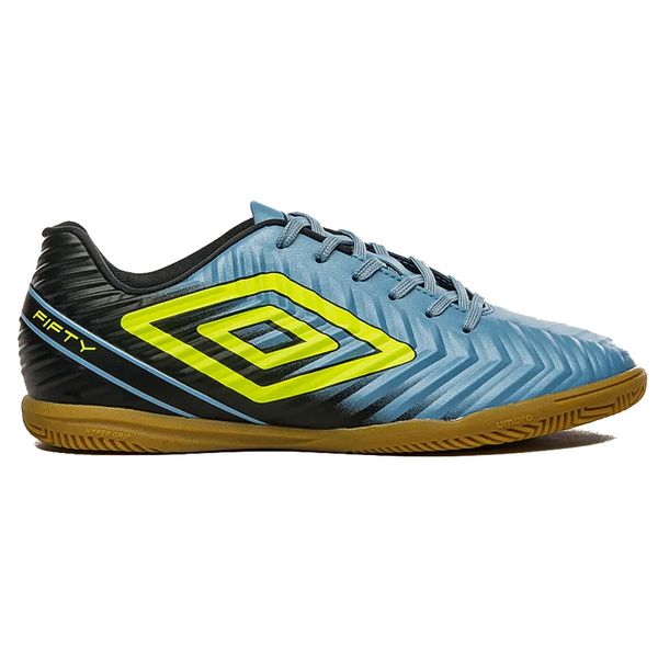 Chuteira Masculina Futsal Fifty V Azul Preto Lima Umbro U03FB00164-316 42