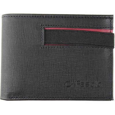 CARTEIRA MASCULINA COURO FASOLO ELÁSTICO K338 PRETA Cor:Preto;Tamanho:Único;Gênero:Homem