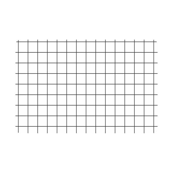 Jogo Americano Copa&Cia Grid Branco 44cm