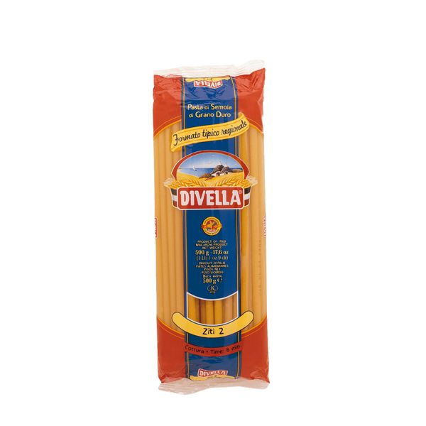 MACARRÃO DIVELLA 02 ZITI 500G