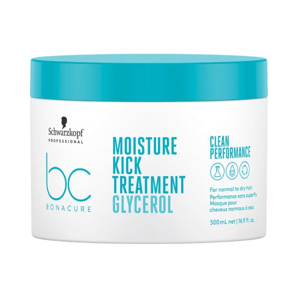 Schwarzkopf BC Clean Moisture Kick Glycerol Máscara 500ml