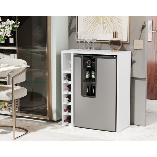 Planejado Adega Carvalho 4008 cor Branco Planejado Adega Carvalho 4008 cor Branco