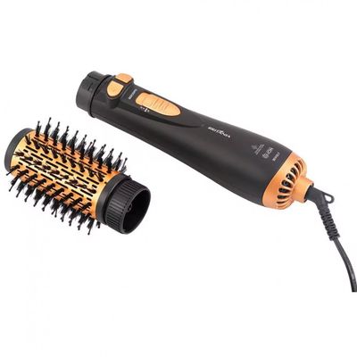 Escova Rotativa Secadora BER20PD com 3 Temperaturas Britânia Preto e Dourado / Bivolt