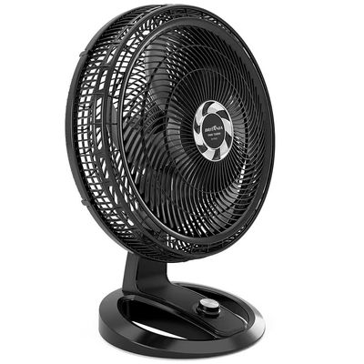 Ventilador de Mesa Britânia Maxx Force BVT500 58cm com 3 Velocidades e 6 Pás Preto / 110V