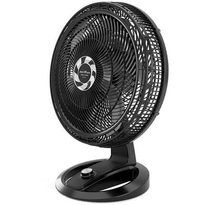 Ventilador de Mesa Britânia Maxx Force BVT500 58cm com 3 Velocidades e 6 Pás Preto / 110V