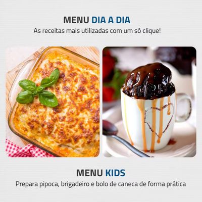 Micro-ondas Mondial MO-02-34-W com 10 Ajustes de Potência e Função Tira Odor Branco