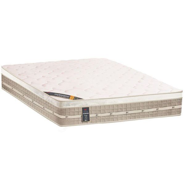 Colchao Castor Cs Premium Tecnopedic 158x198x030 13679 Bege