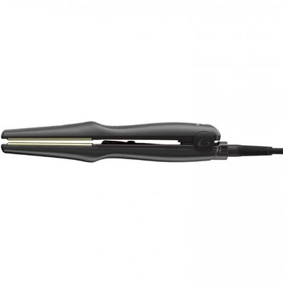 Chapinha | Prancha GA.MA Italy Gold Ion 3D 220°C com Emissão de Íons Negativos Preto com Dourado / Bivolt