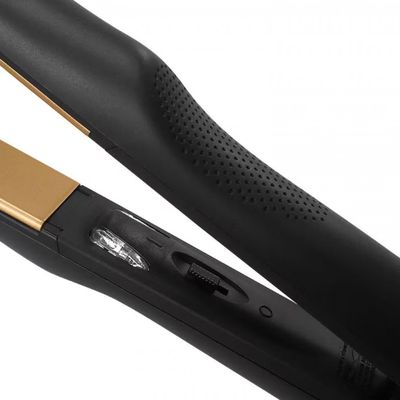 Chapinha | Prancha GA.MA Italy Gold Ion 3D 220°C com Emissão de Íons Negativos Preto com Dourado / Bivolt