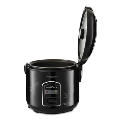 Panela Elétrica para Arroz PA5 Prime com Aquecimento Automático 1.2 Litros Britânia Preto / 220V