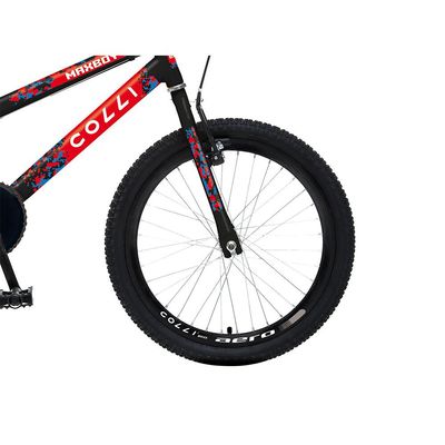 Bicicleta Colli Max Boy Aro 20 Freio V-Brake Sem Marcha Preto Fosco