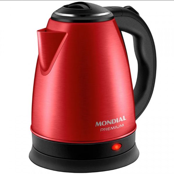 Chaleira Elétrica CE-06-R 2 Litros 1200W Mondial Vermelho / 110V Chaleira Elétrica CE-06-R 2 Litros 1200W Mondial Vermelho / 110V
