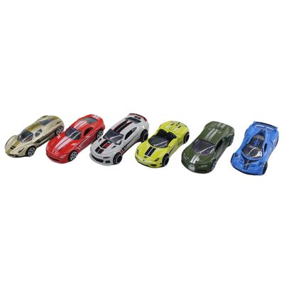 Kit com 5 Mini Veículos Die Cast Garagem S.A.