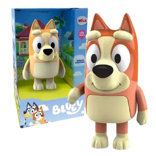 Boneco Bingo Desenho Cãozinho Bluey 21 Cm - Elka