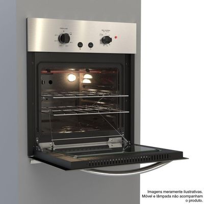 Forno De Embutir A Gas Venax 50 Litros Giii Gas Glp Cristallo 127V